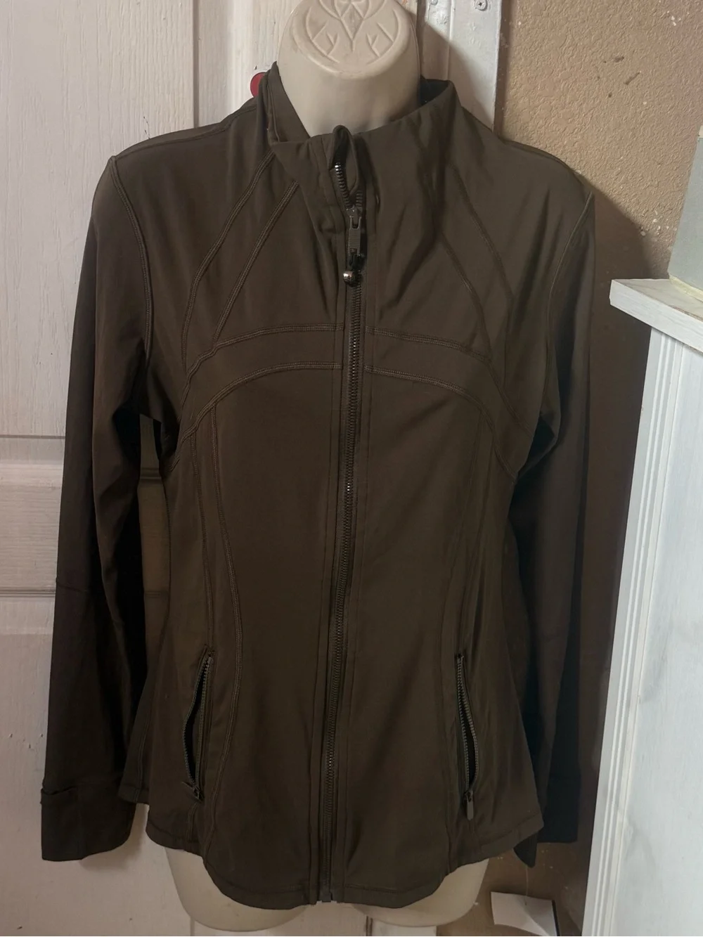 Lululemon Women's Brown Full-Zip Active Jacket